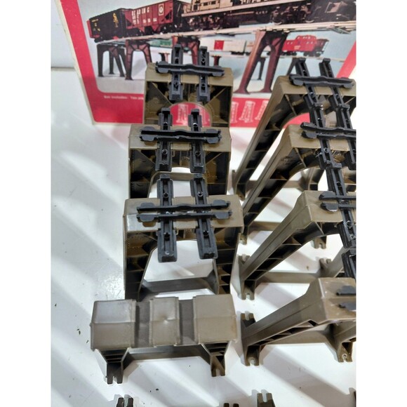 Lionel 6-2111 O/27 Train Gauge Model Railroad Elevated Trestle Set w/Box - Picture 4 of 11